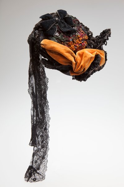 Bonnet with Sequins Made in Paris by Lynn Faulkner